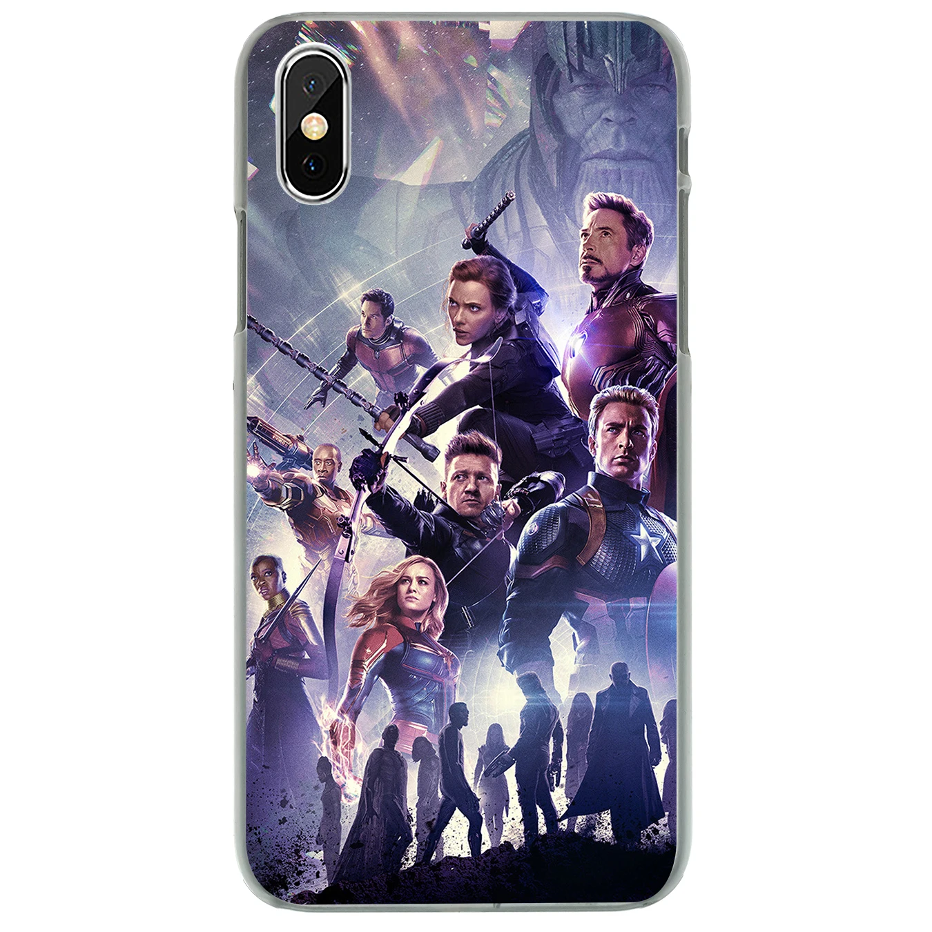 Чехол для телефона Lavaza Marvel, Мстители, Бесконечная война, танос, чехол для телефона для iPhone XR X XS 11 Pro Max 10 7 8 6 6S 5 5S SE 4 4S - Цвет: 20