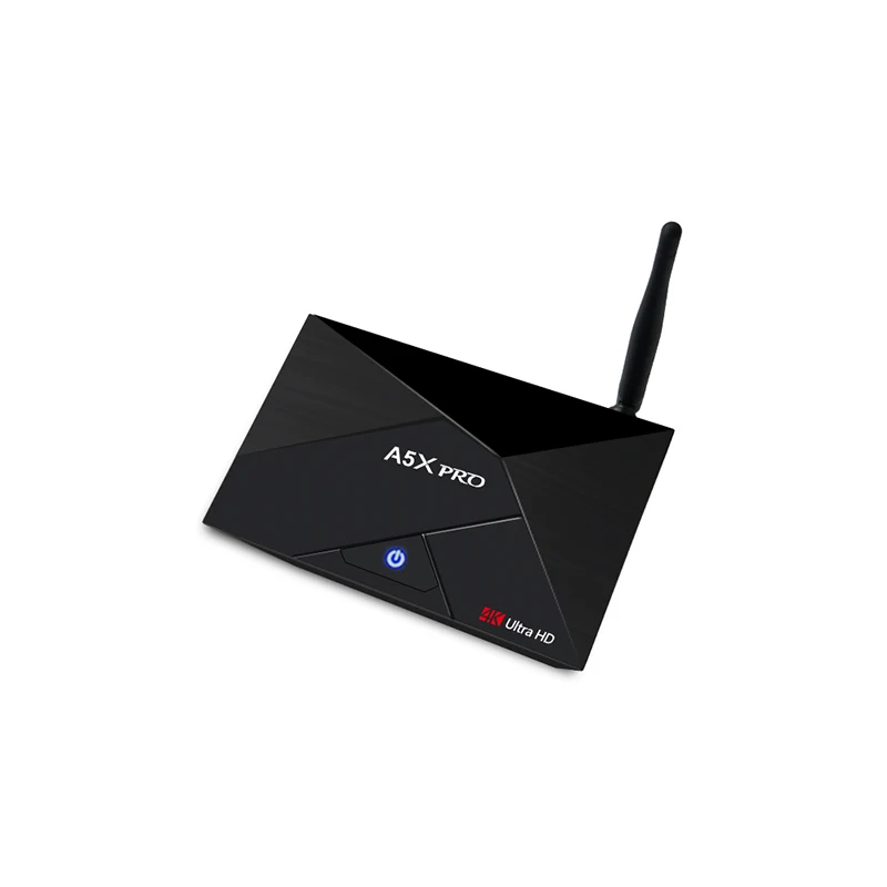 Умная ТВ-приставка A5X Pro Rockchip RK3328 2 ГБ 16 Android 7 1 HD2.0 4K x 2K 4G/5G двойная Беспроводная