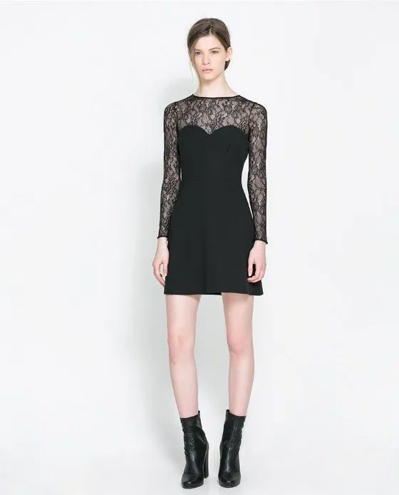 Кружевное платье с баской и цветочным принтом Vestidos сексуальное короткое