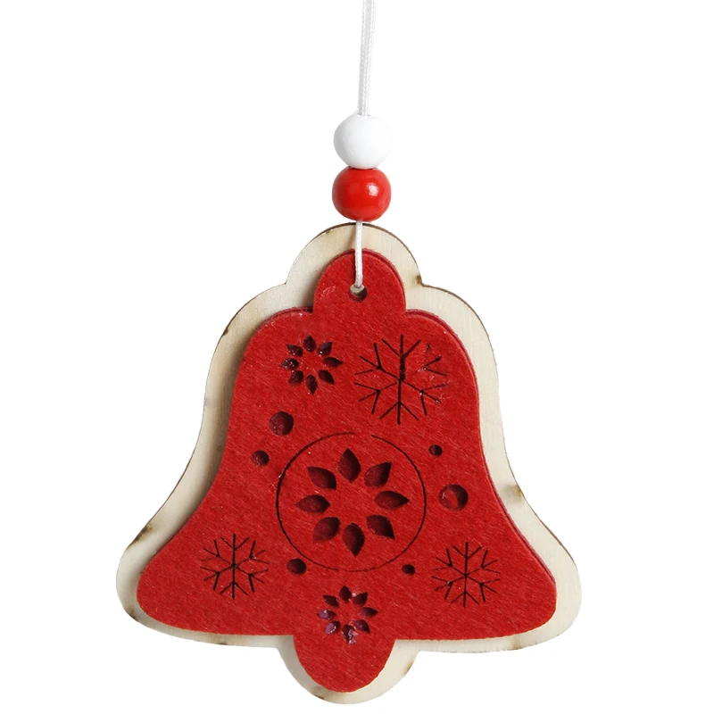 Новинка 2018 колокольчики с ветром Рождественская елка украшения снежинка