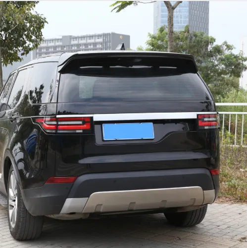 

Car ABS Chrome Rear Tail Light Lamp Strips+ Rear Lid Strips Trim For Land Rover Discovery 5 2017 Car Accessories 3Pcs