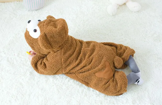 2016 Новый Duffy медведь Onesie/пижамы/комбинезон для малыша Косплэй костюм детские