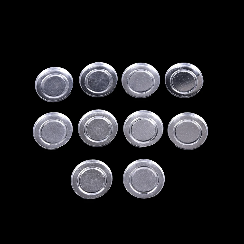 10Pcs 26.5mm Empty Aluminum Cases DIY Cosmetic Pans For Eyeshadow Makeup Tool Fashion Container Palette Case | Красота и здоровье