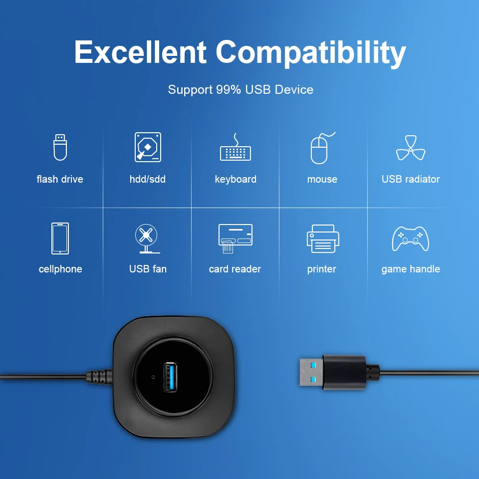 Мульти usb-хаб 3,0 USB C концентратор USB разветвитель type C концентратор 4 порта расширитель USB-C 3,0 Hab адаптер с интерфейсом питания type-C док-станция