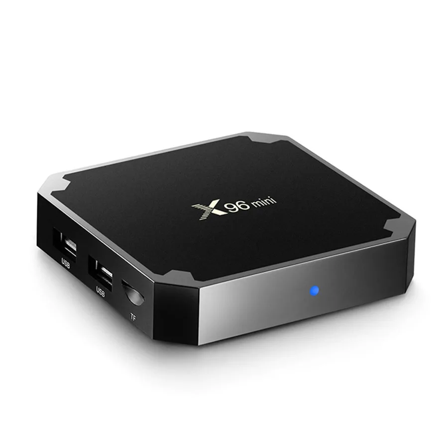 10pcs TV box X96 mini Android 7.1 Amlogic S905W 2GB 16GB 1GB 8GB 2.4GH HDMI 2.0 With ordinary remote control