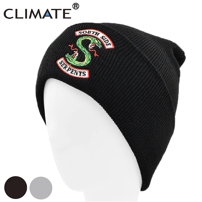 Климатическая змея ривердейл шапка шапочка южная сторона змеи Beanie Мужская