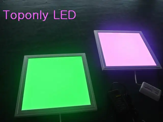 18 Вт rgb Светодиодная панель с RF пультом дистанционного управления квадратной 300x300