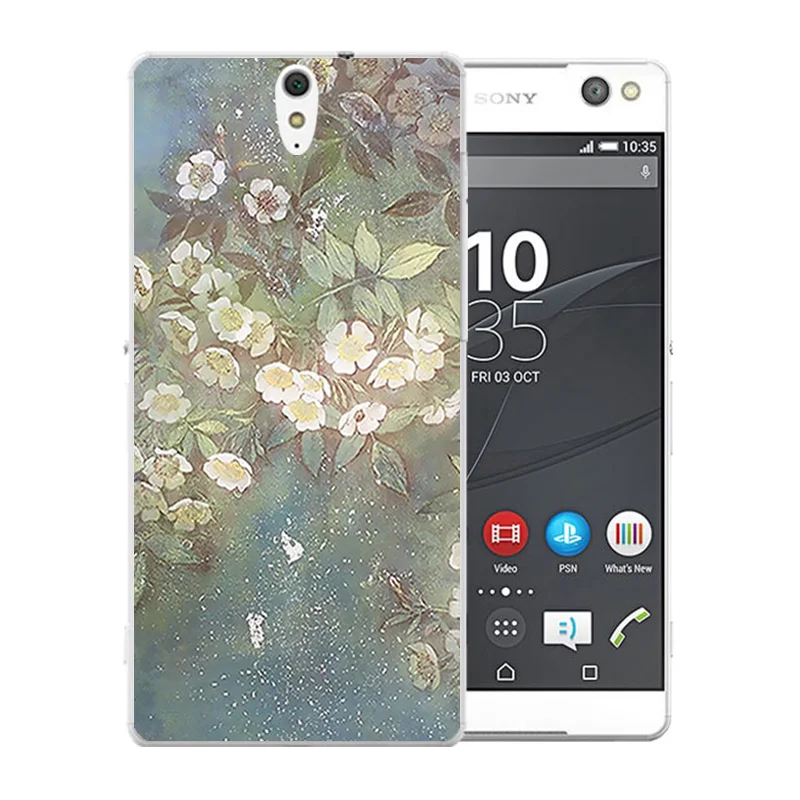 Мягкая силиконовая задняя крышка чехол для sony Xperia C5 Ultra/двойной E5553 E5506 E5533 Coque с