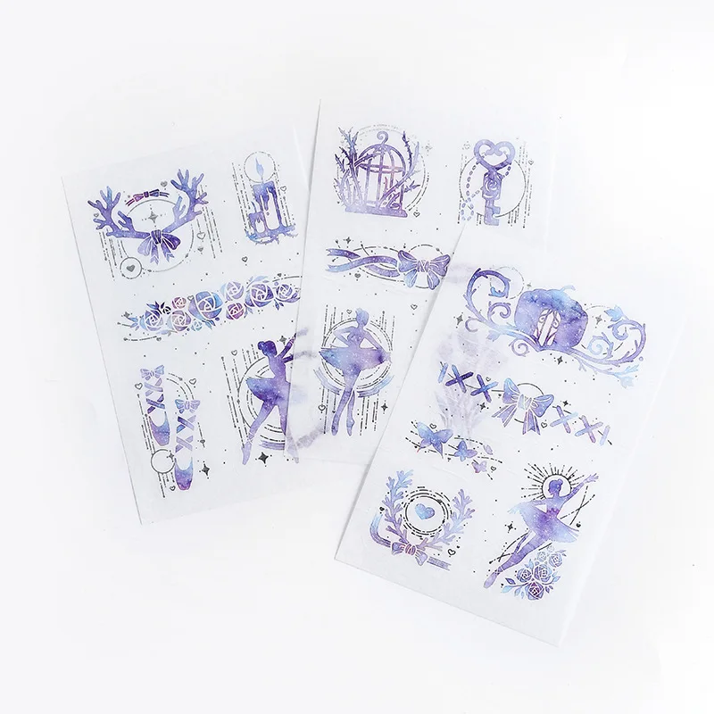 7 12 стилей и бумажная наклейка s Pack Dream Star Series Space Instagram креативный альбом Руководство DIY Украшение для альбома наклейка на мобильный телефон - Цвет: 7