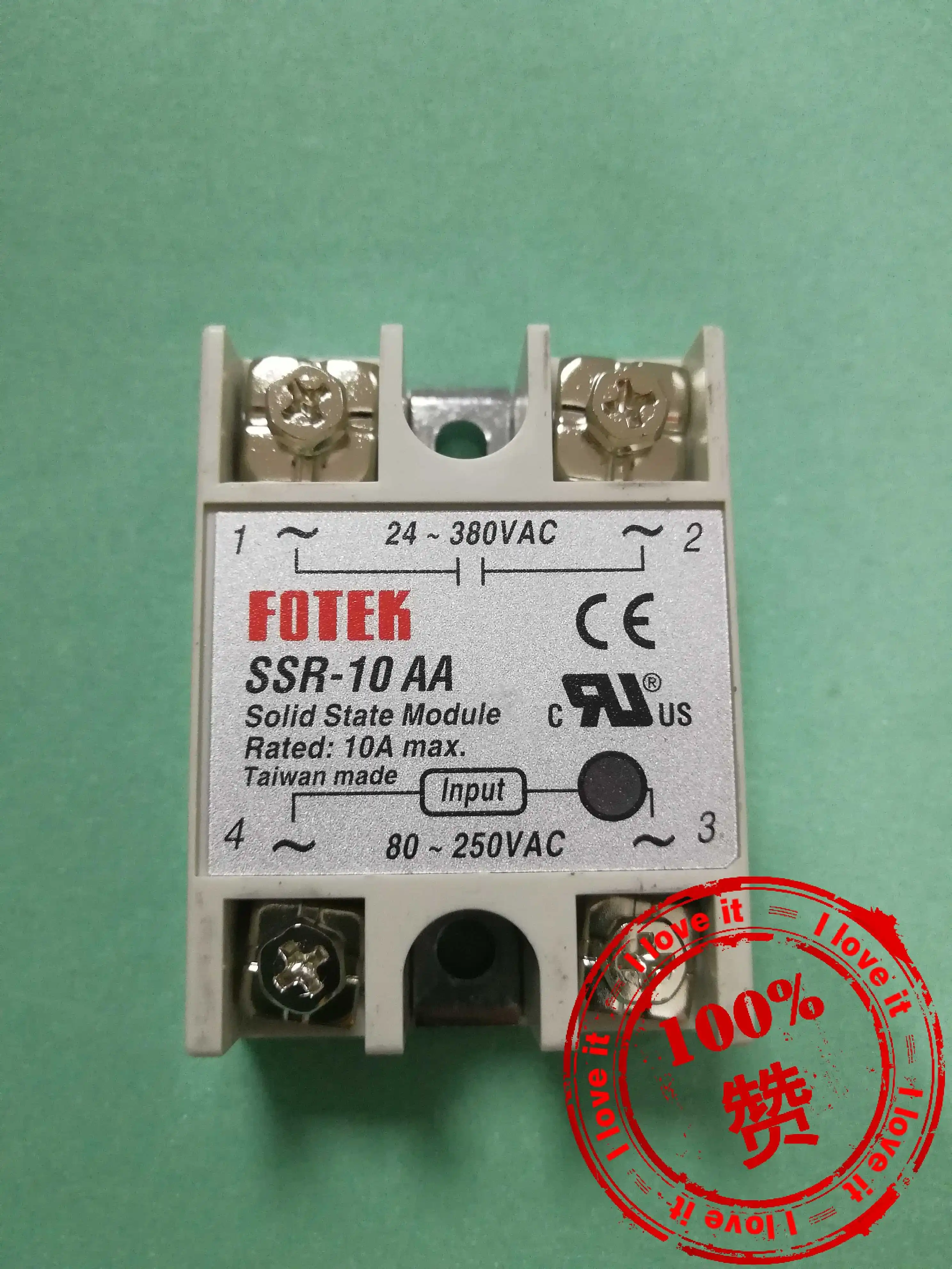 Оригинальный импортный ssr-10aa: твердотельное реле SSR-10AA ложное десять штрафов |