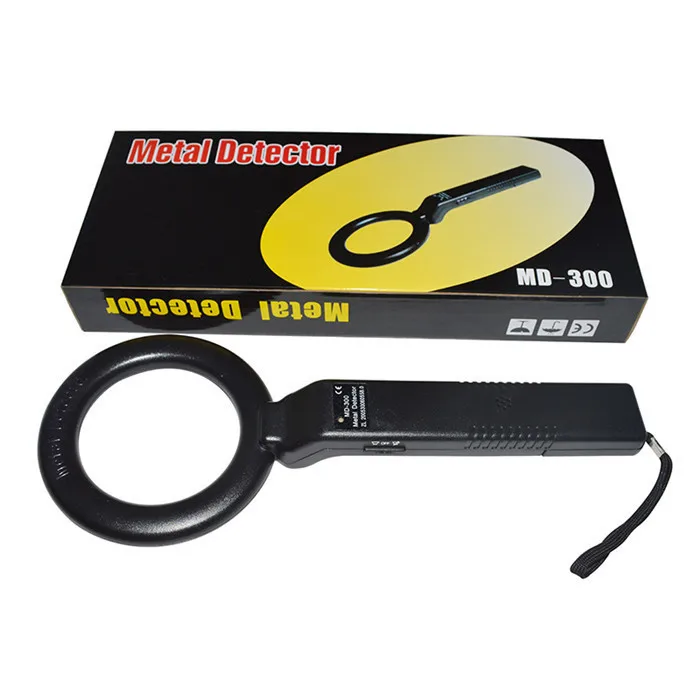 Оптовая продажа горячая распродажа новый стиль ручной металлоискатель MD300!|metall