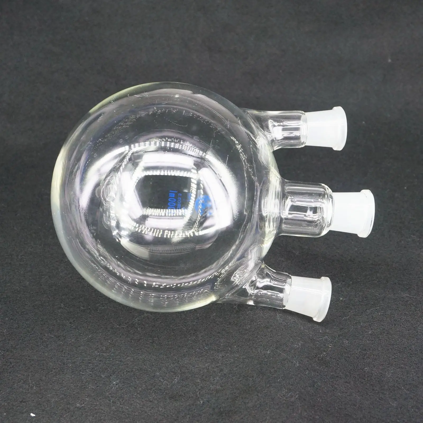 2000ml Laboratory Borosilicate Glass 24/29 Joint Flask round bottom with Vertical 3-Neck | Канцтовары для офиса и дома