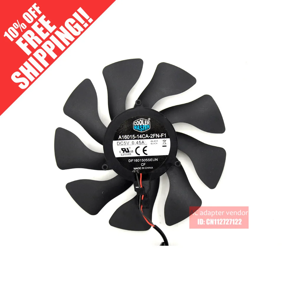 Новый охлаждающий вентилятор Master A16015 14CA 2FN F1 5В 0.45A|cooling fan|cooler master5v cooling fan |