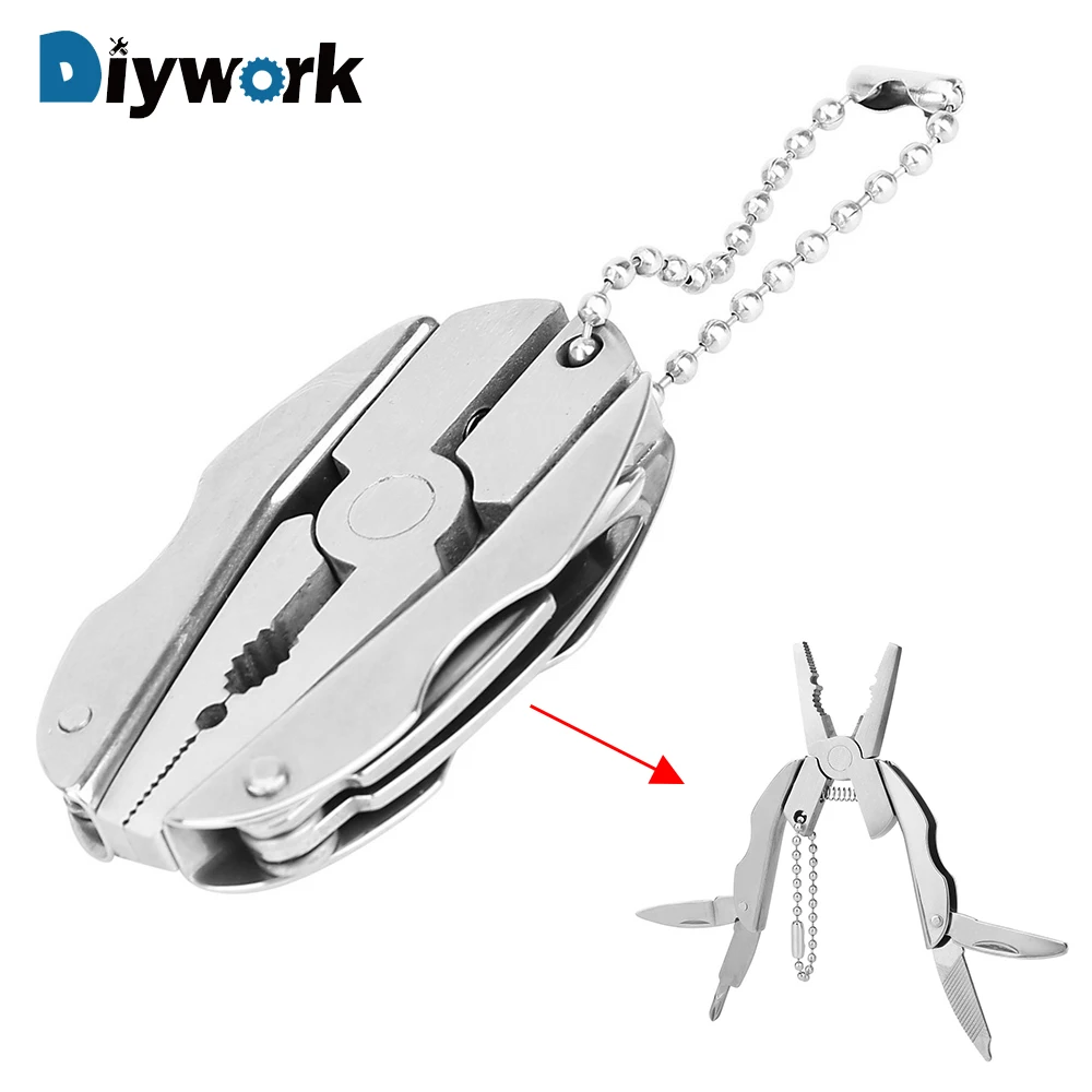 DIYWORK портативный ручной инструмент мультиинструмент плоскогубцы нож отвертка
