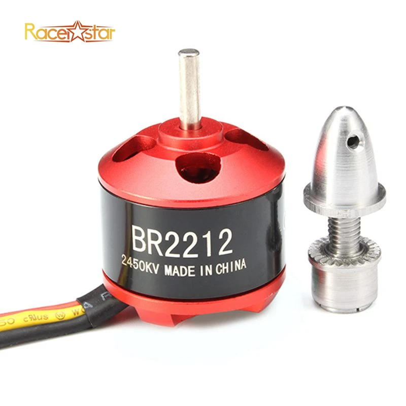 Оригинальный бесщеточный двигатель Racerstar BR2212 2450KV 2 3S для радиоуправляемых