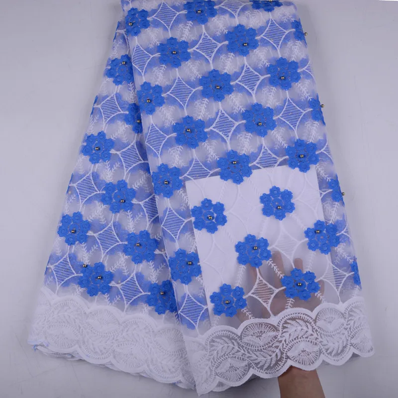 Черно белая африканская кружевная ткань 2019 Высококачественная французская