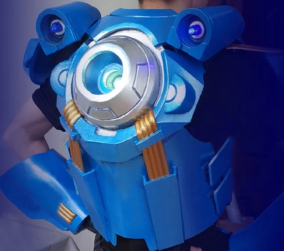 По индивидуальному заказу Overwatch восстание Лена Oxton Tracer кожи кадет окстон Броня