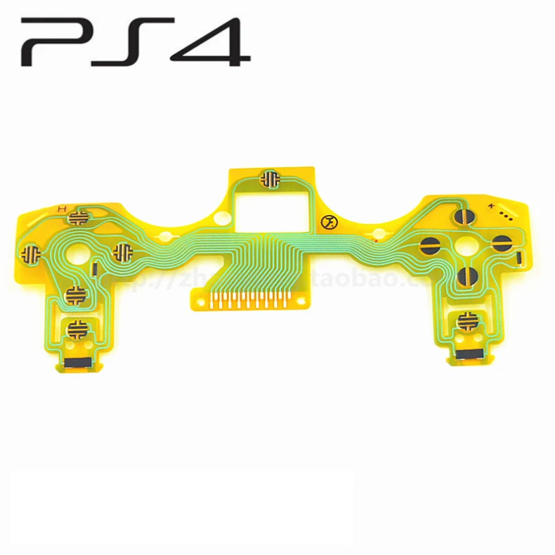 200 шт. золотистый цветной джойстик для PS4 гибкий кабель воспроизведения 4