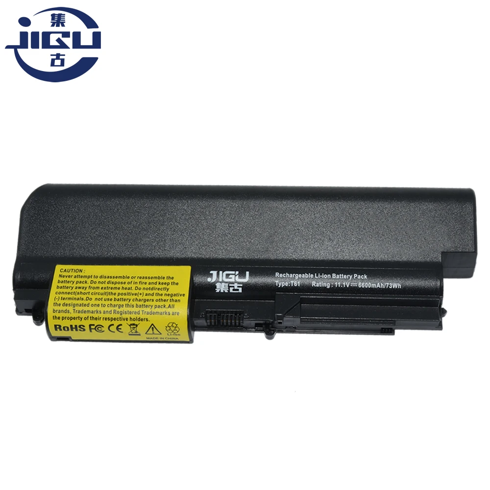 

JIGU 9Cells Laptop Battery ASM 42T5265 FRU 42T4548 42T5262 42T5264 For IBM Lenovo ThinkPad R400 R61 R61i T61 T61u T61p T400