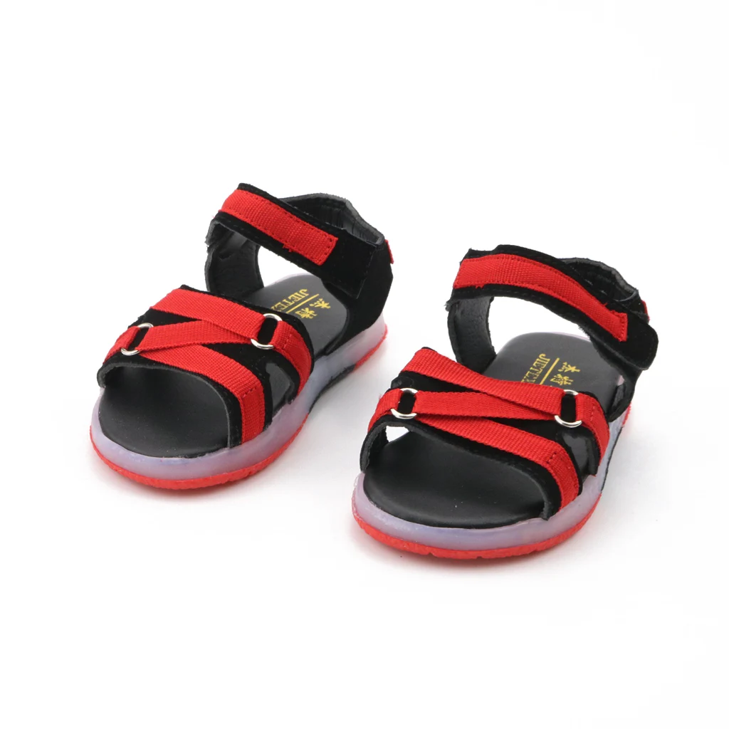 JUSTSL детская обувь новинка 2017 года летние мягкие модные сандалии для мальчиков и