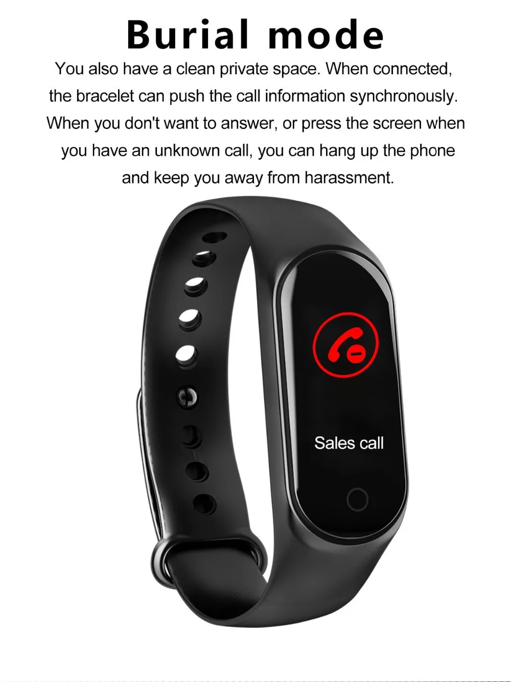 Смарт-браслет MODOSON M5 монитор сердечного ритма Браслет фитнес-трекер Smartband PK mi 4 Band для huawei Xiao mi samsung LG iphone