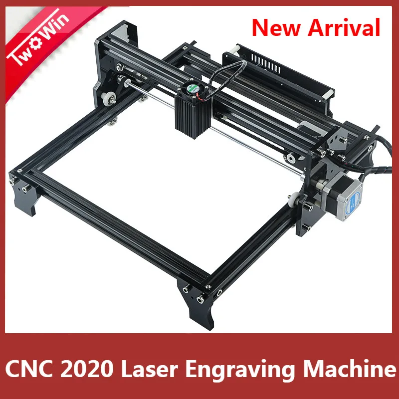 CNC 2020 лазерная гравировальная машина с регулируемая мощность лазера рабочая зона
