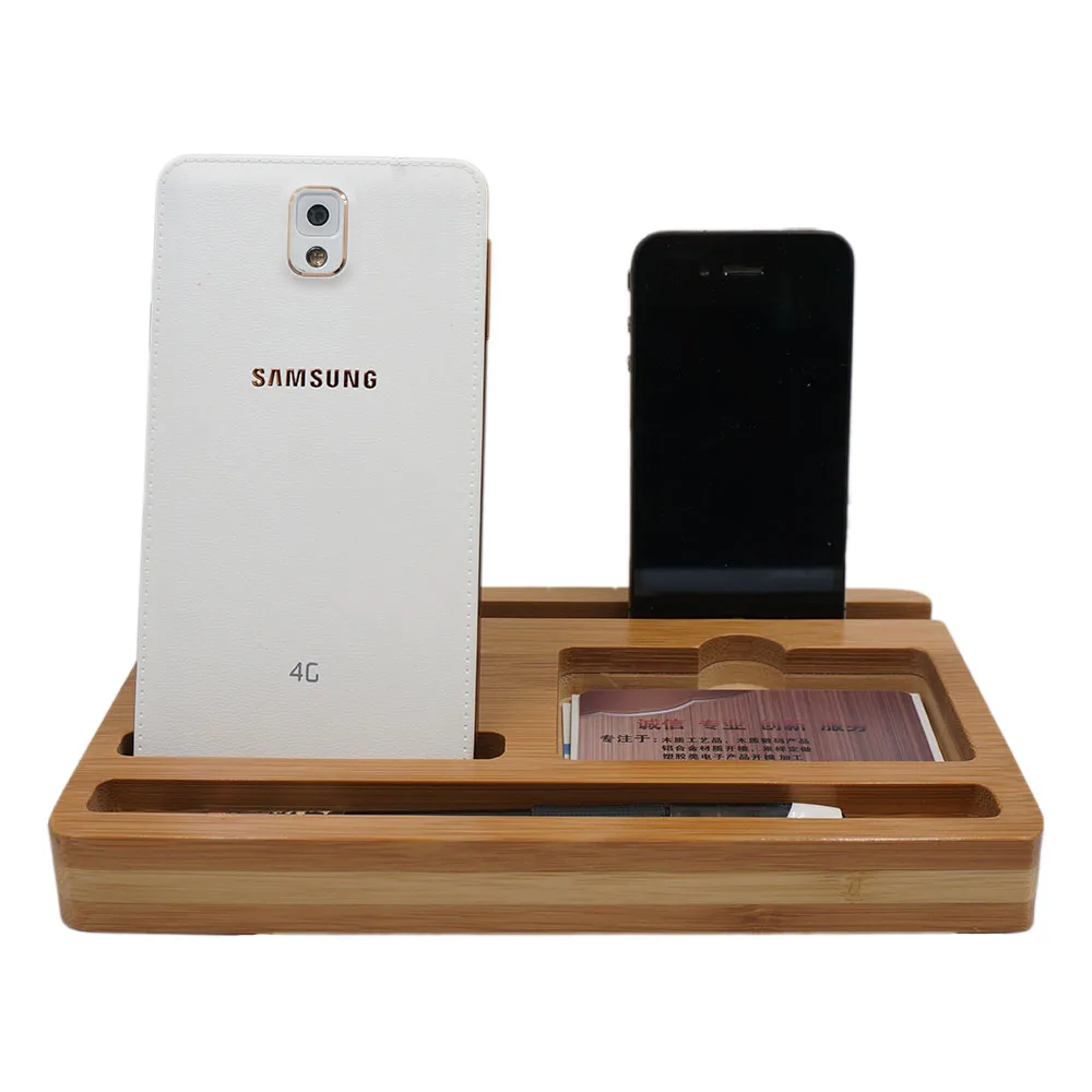 Многофункциональный Универсальный деревянный держатель sofописание M4 из бамбука