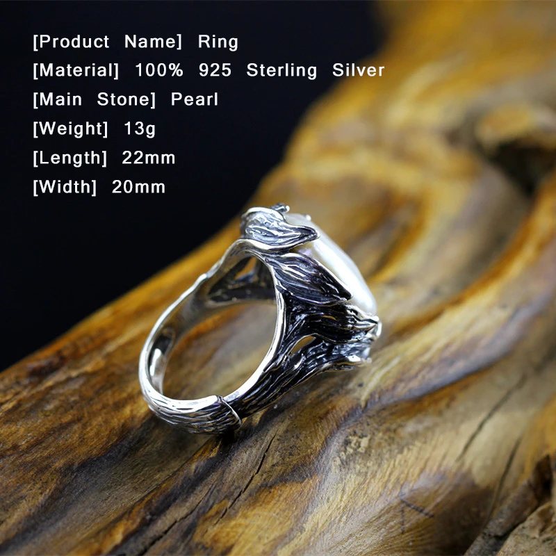 Женское кольцо из серебра 925 пробы с натуральным жемчугом|ring design|ring forrings for women |