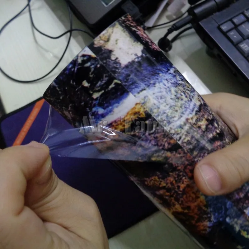 Новый Mr. Tank аквариум фон Плакат горный вид реки ПВХ самоклеющийся рептилия