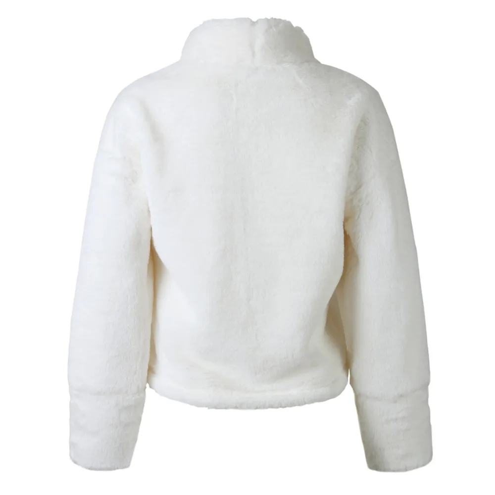 2018 Winter New Fashion Women Sweater Warm vintage white Long Sleeve High Neck Pullover Vintage White dropshipping | Женская одежда