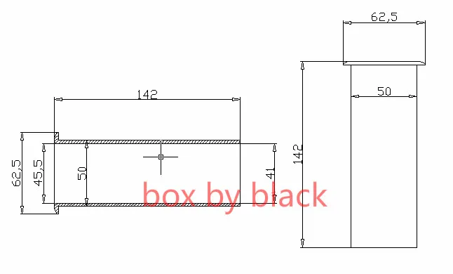 2 шт. трубка для усилителя колонки 5 6 дюйма 50 х142 мм|tube speaker box|tube speakertube subwoofer |