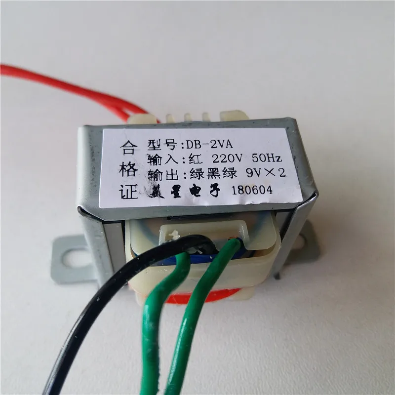 2VA 9V-0-9V 9V 10V 12V 15V 18V 24V 220V трансформатор 220V силовой трансформатор 2VA EI35 2VA трансформатор для досок предварительного усилителя - Цвет: 2VA 9V-0-9V