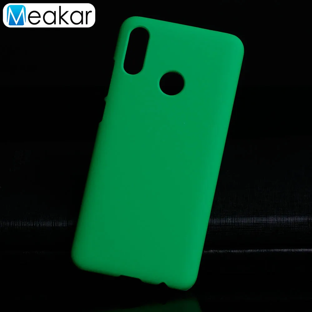 Матовый пластиковый чехол 6,21 для huawei P Smart чехол для huawei P Smart чехол-лента на заднюю панель - Цвет: Green