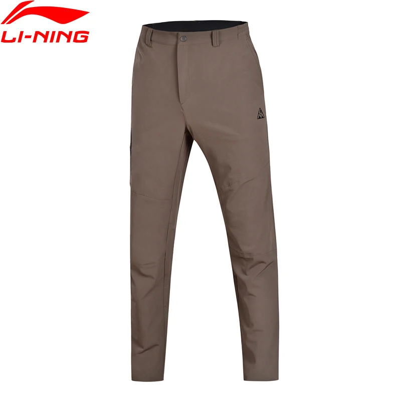 Li Ning мужские спортивные штаны для улицы быстросохнущие обычная посадка 88%
