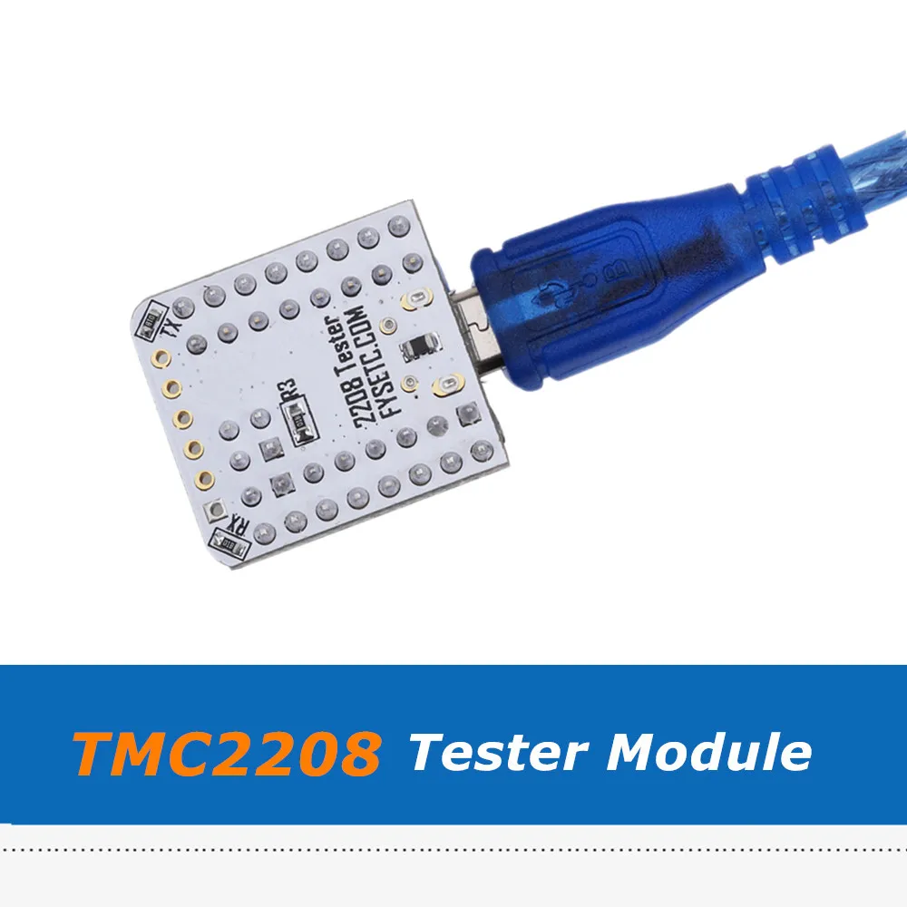 Модуль тестера TMC2208 для 3D принтера USB адаптер драйвера с последовательным портом 1