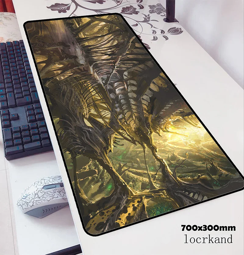 Коврик для мыши dead space 700x300x3 мм мультяшный компьютерный коврик геймпад