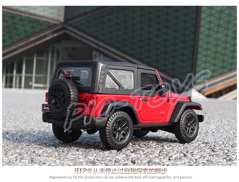 Новогодний подарок Willys 1/18 большая модель автомобиля внедорожника джипа серии