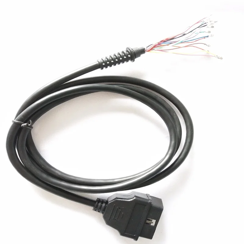 OBD OBD2 16Pin Удлинительный кабель открытие DYI диагностический интерфейс разъем с 2 0