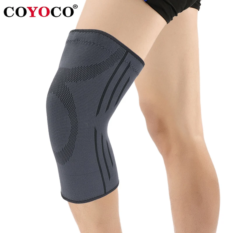 

COYOCO 1 Pcs Knee Brace Support Warm for Running Arthritis Meniscus Tear Sports Joint Pain Relief and Injury Recovery Black