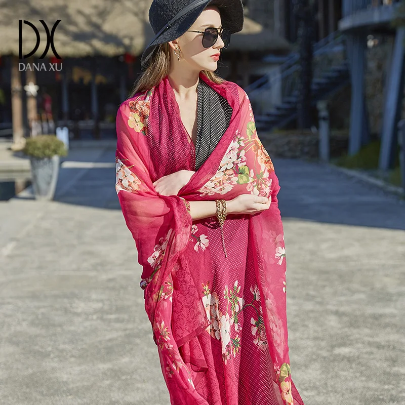 

Женские шифоновые шелковые шарфы Hijab, брендовые роскошные новые солнцезащитные зеркальные градиенты, оптовая продажа, большие размеры