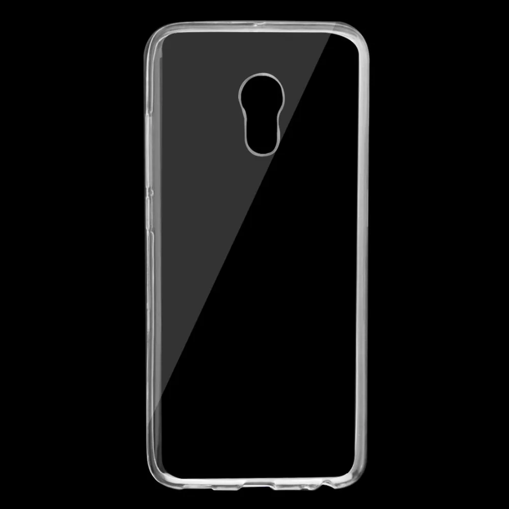 Ультратонкий прозрачный защитный чехол из ТПУ для Meizu PRO 6 / Meilan 3 Note телефона 0 75 мм |