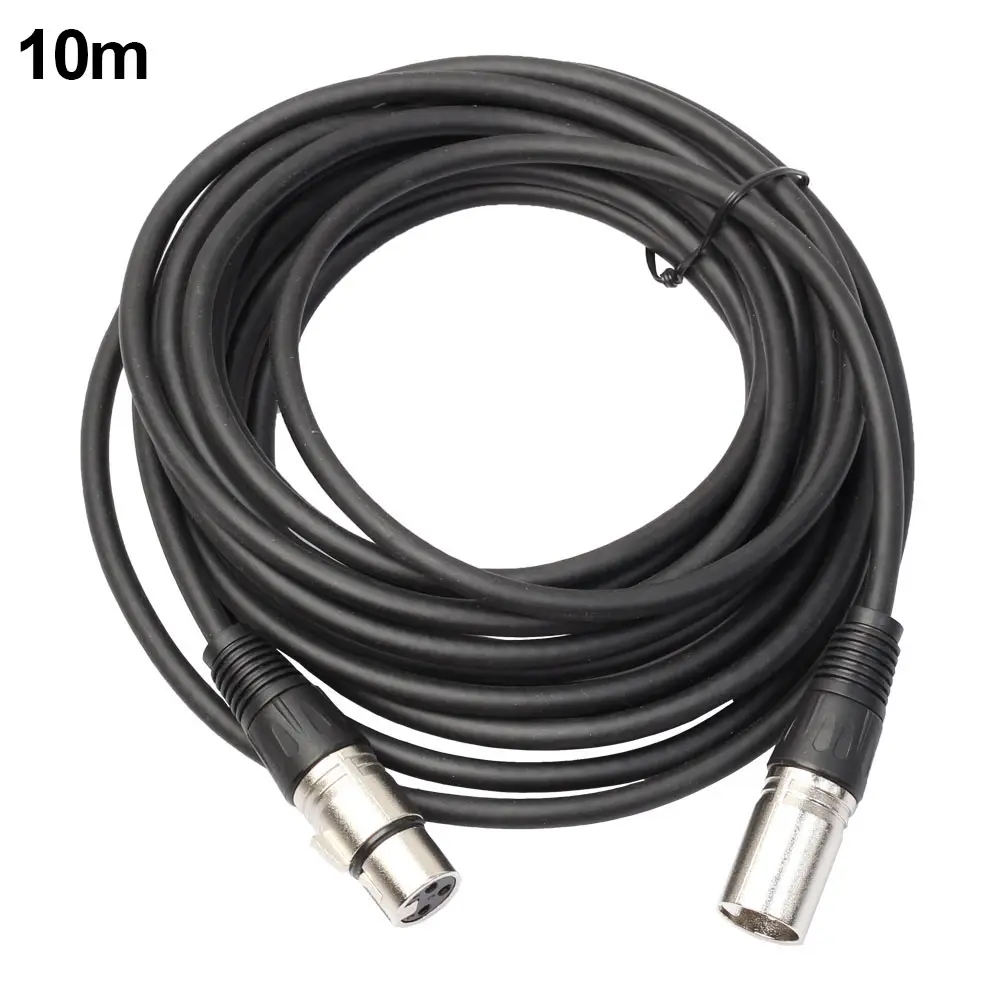 3 Pin XLR кабель для микрофона штекер гнездо сбалансированный свинцовый микрофон OFC