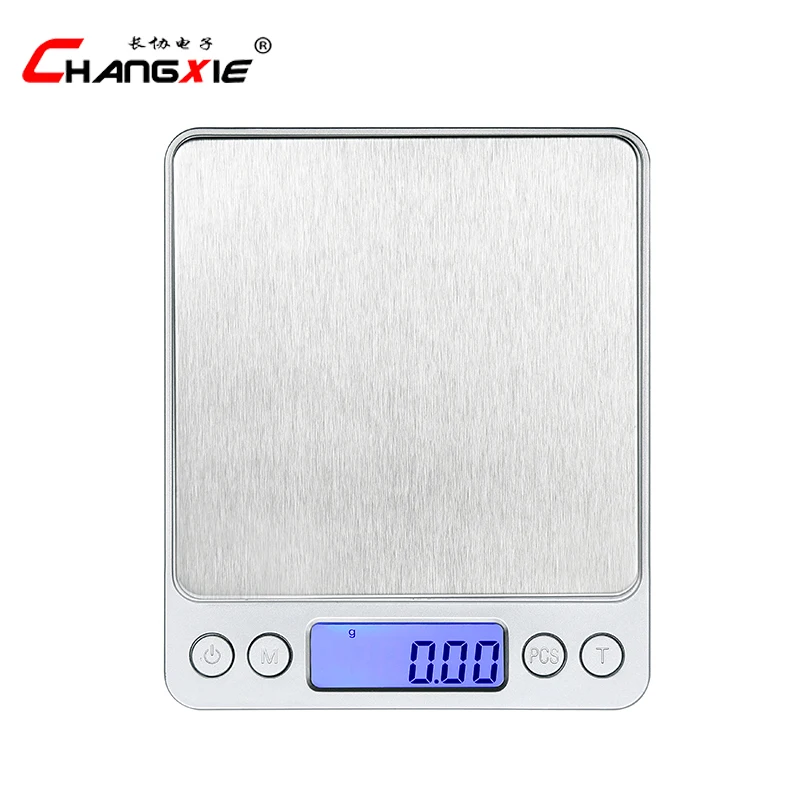 

Бытовые кухонные высокоточные электронные весы из нержавеющей стали с ЖК-дисплеем, 10 шт./упаковка, 1 кг/0,1 г, измерительные инструменты