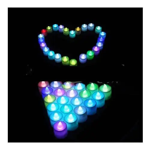 Aitkender Romantic Flameless Blow Sound Sensor LED Candle Tea light | Лампы и освещение
