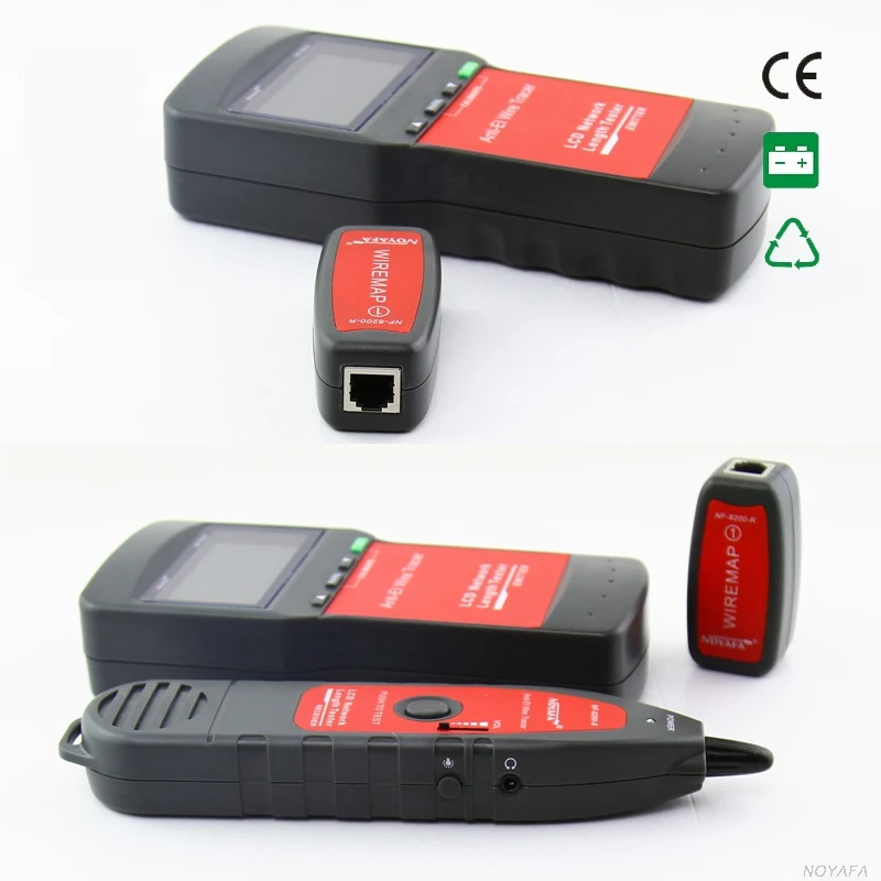 Сети коаксиальный кабель тестер NF8200 локальной сети телефонный RJ45 RJ11