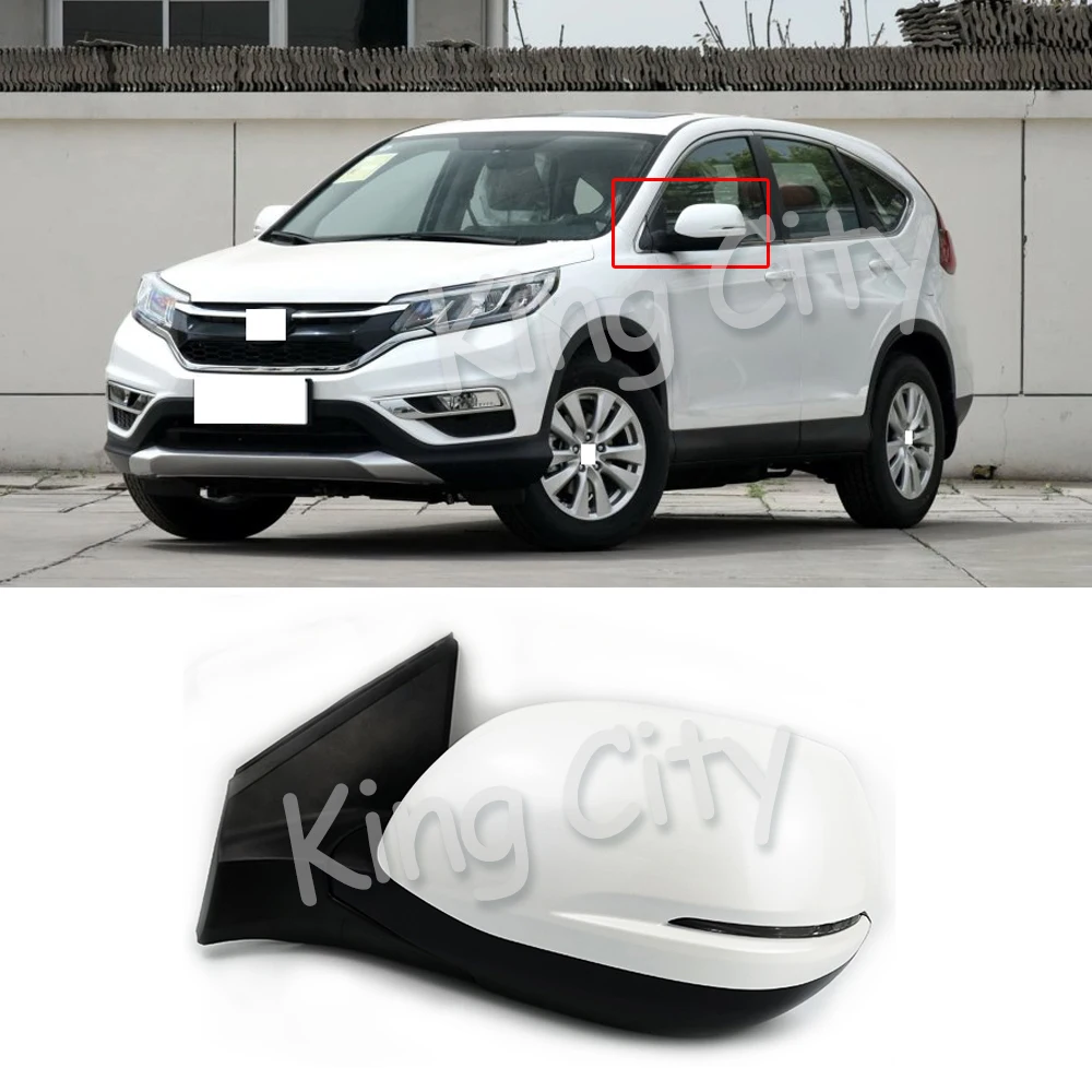 Capqx 5/7/9 жил для Хонда сrv 2012 2013 из Зеркало заднего вида с Светодиодный индикатор боковые зеркала заднего вида зеркало заднего вида
