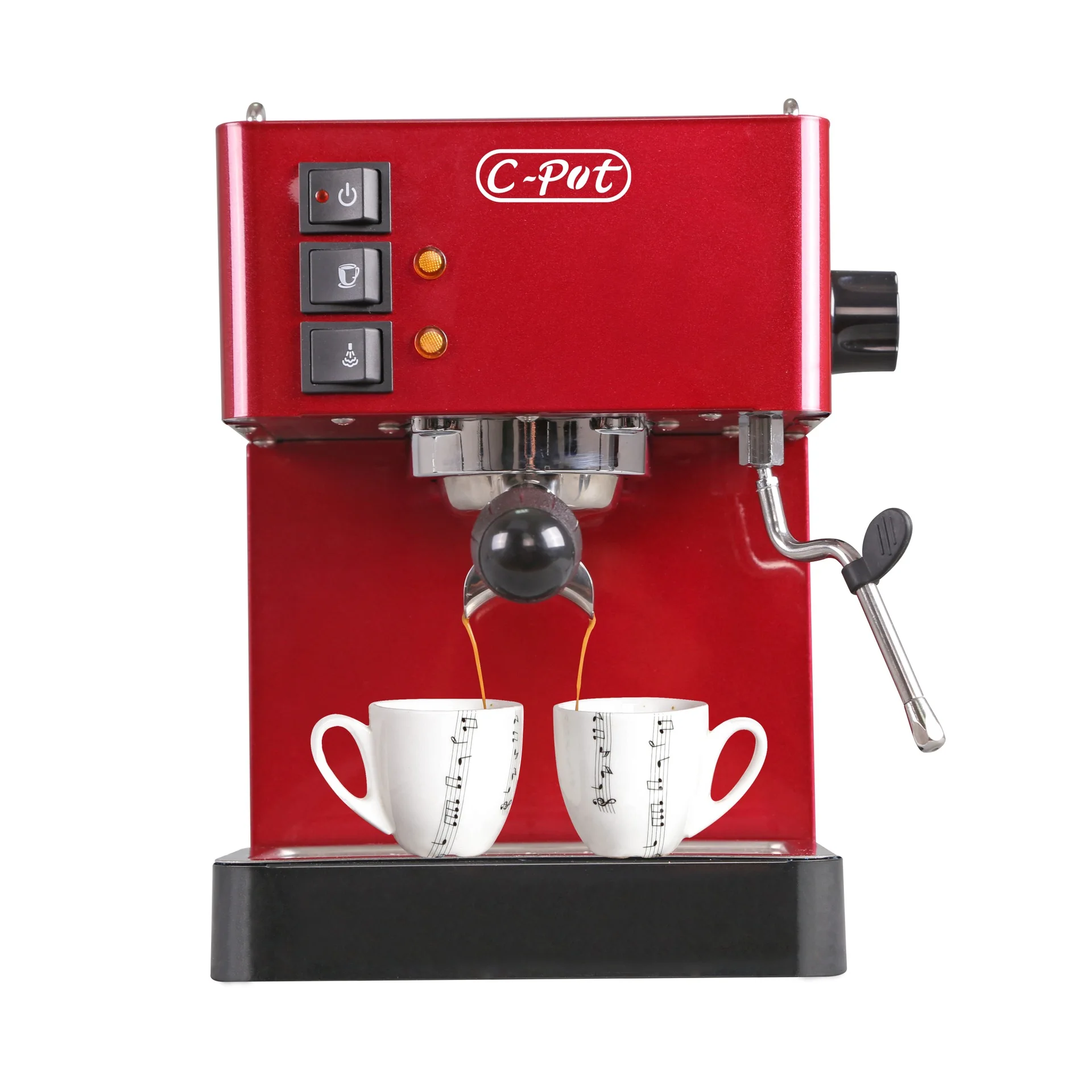 Gemilai Household Coffee Machine Stainless Steel Kitchen Appliances Semi-automatic Pump Pressure Maker | Бытовая техника