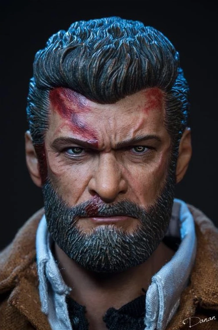 Onetoys World Box 1/6 Росомаха головная игра Логан лепка голые зубы гнев | Игрушки и хобби