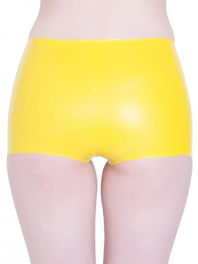 

High Waist Latex Knickers For Women Latex Rubber Short Pants
