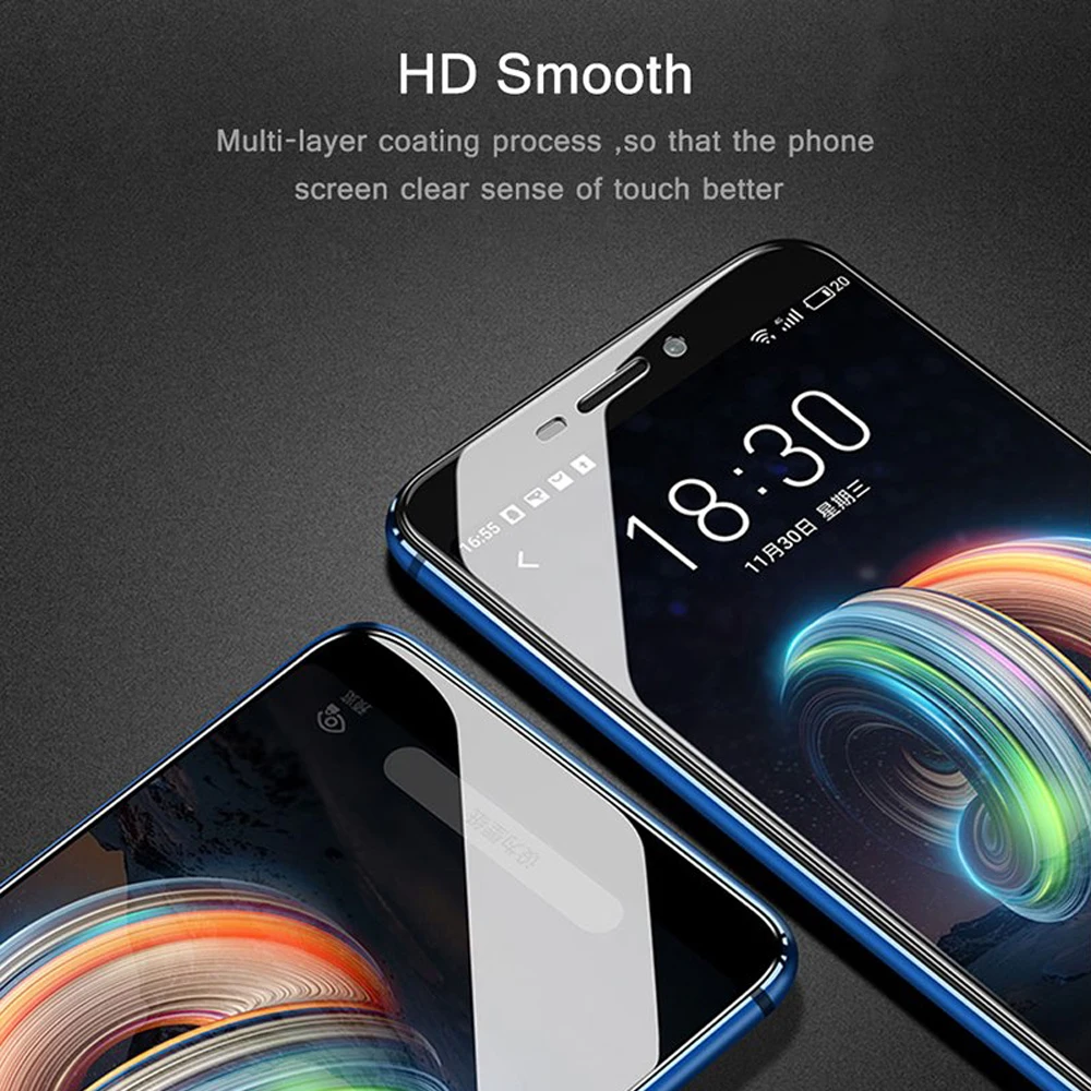 Zlnвич 9H для meizu pro 6 plus 7 Защитное стекло x8 Защитная пленка экрана телефона